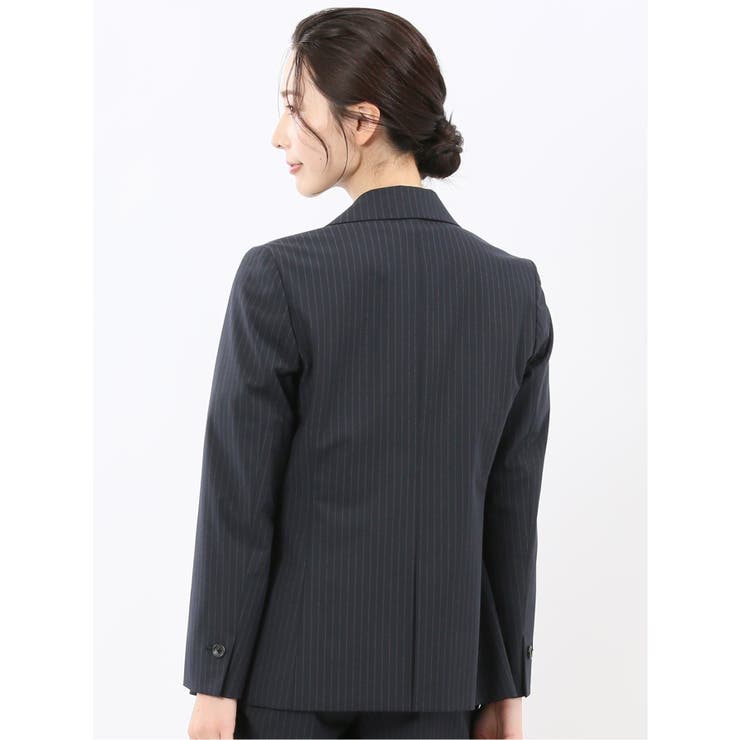 ストレッチウォッシャブル ピンスト リラクシング | TAKA-Q WOMEN | 詳細画像3 