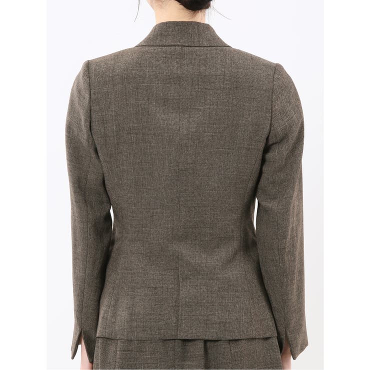 ストレッチウォッシャブル シャーク 1ボタンジャケット | TAKA-Q WOMEN | 詳細画像8 