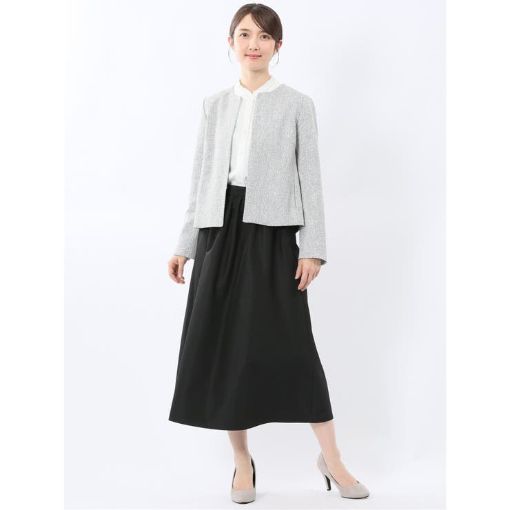 スラブシャーク ノーカラージャケット | TAKA-Q WOMEN | 詳細画像19 