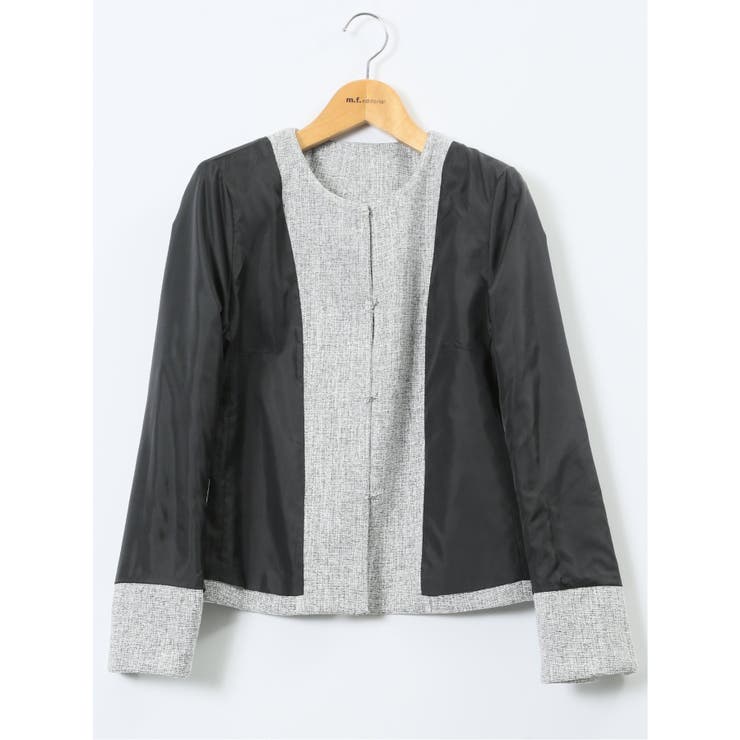 スラブシャーク ノーカラージャケット | TAKA-Q WOMEN | 詳細画像27 