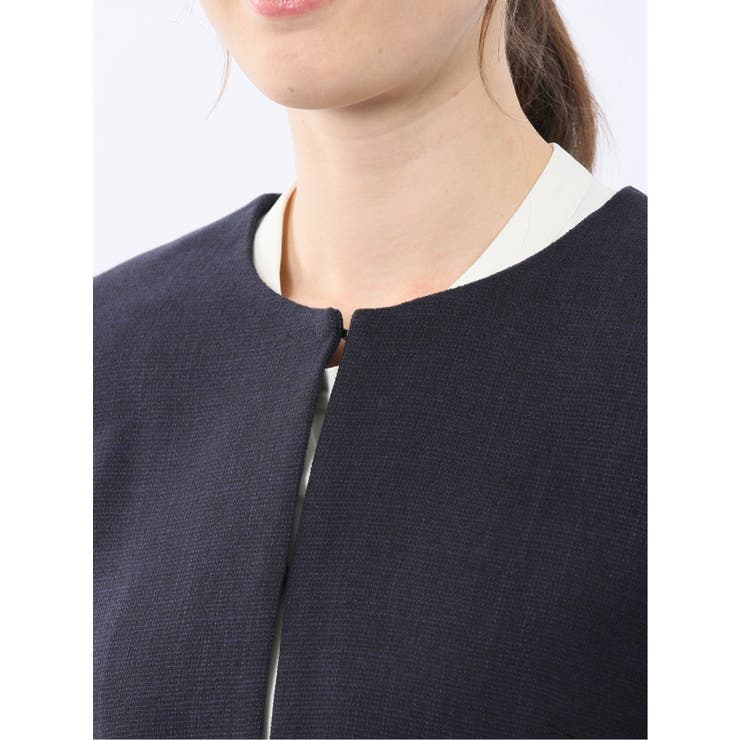 スラブシャーク ノーカラージャケット | TAKA-Q WOMEN | 詳細画像9 