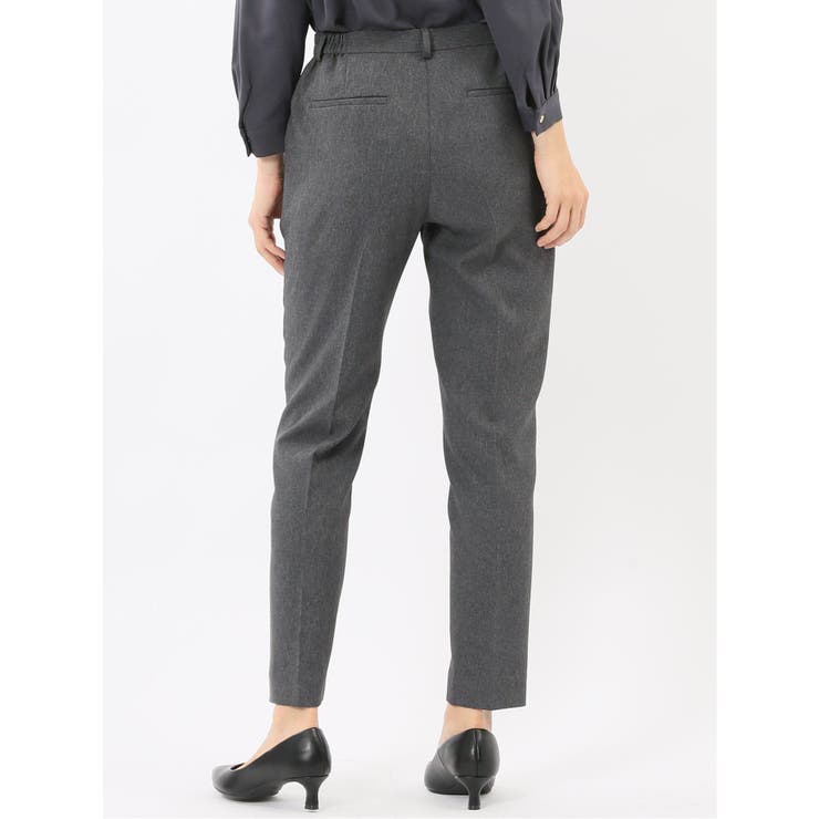 ストレッチウォッシャブル ウール調 テーパードパンツ | TAKA-Q WOMEN | 詳細画像3 