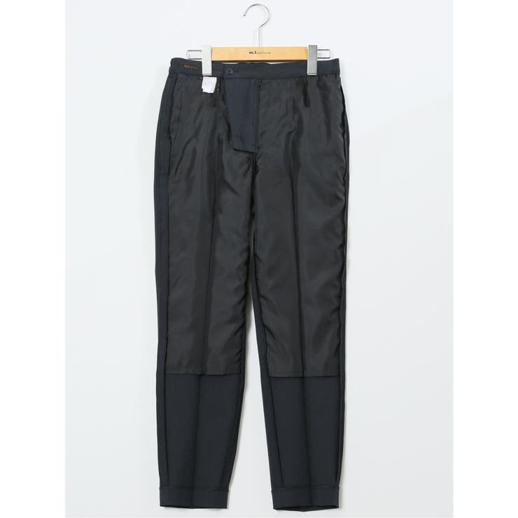 ストレッチウォッシャブル ウール調 テーパードパンツ 紺(セットアップ可能) | TAKA-Q WOMEN | 詳細画像11 