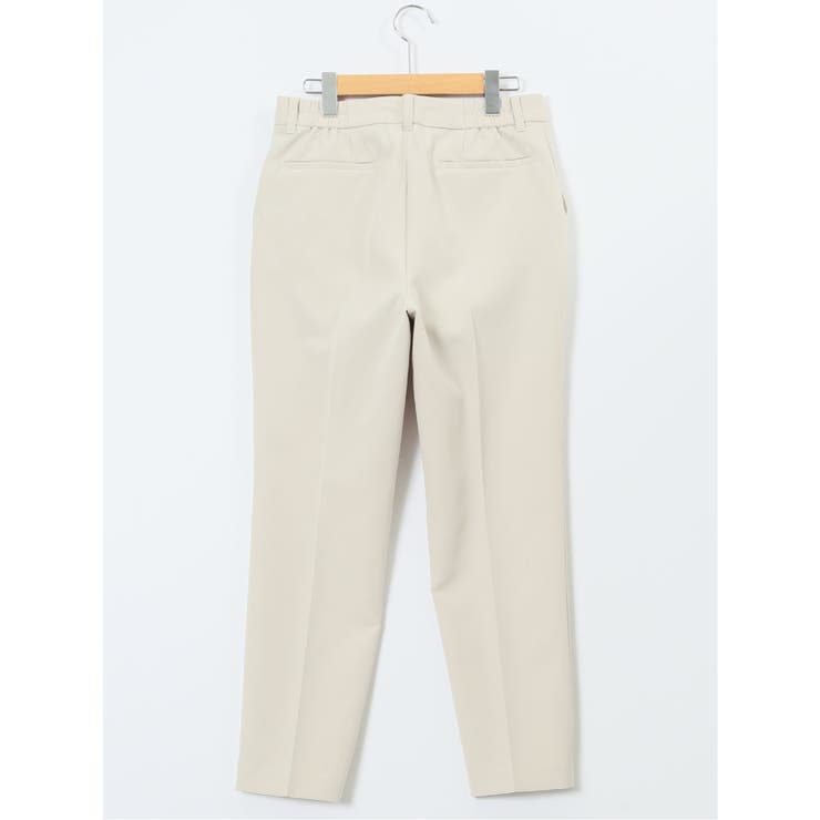 ダブルクロス テーパードパンツ ベージュ(セットアップ可能) | TAKA-Q WOMEN | 詳細画像13 