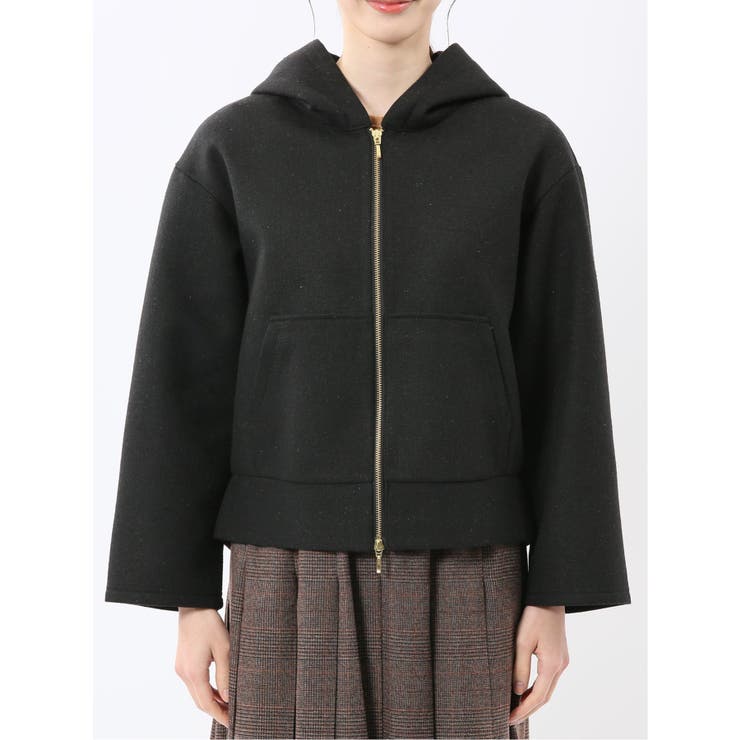 ツイードボンディング フーデッドブルゾン | TAKA-Q WOMEN | 詳細画像6 