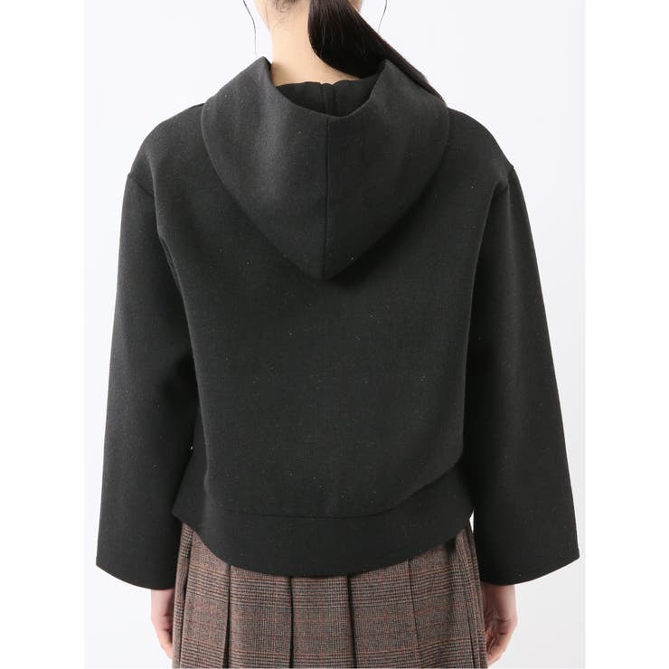 ツイードボンディング フーデッドブルゾン | TAKA-Q WOMEN | 詳細画像8 