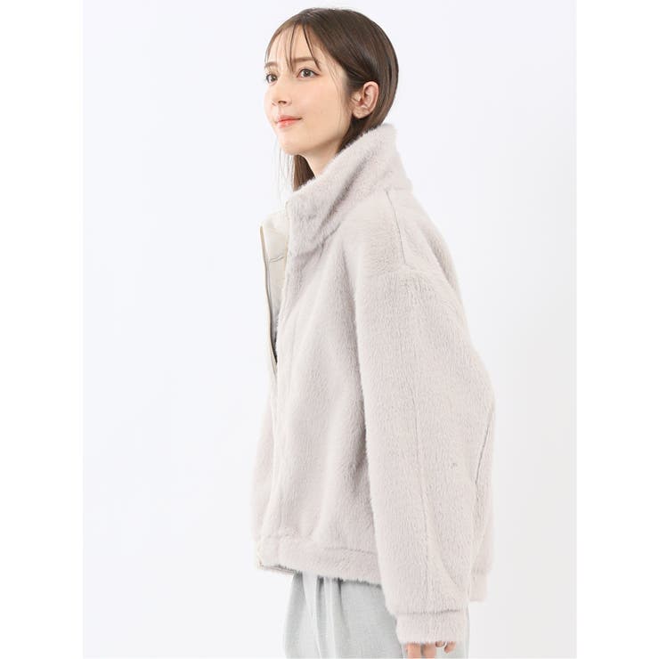 スタンドカラー ショートブルゾン | TAKA-Q WOMEN | 詳細画像2 