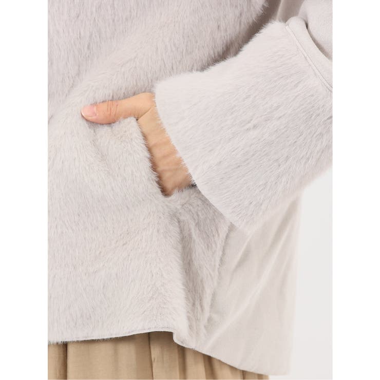 リバーシブル フーデッド ショートブルゾン | TAKA-Q WOMEN | 詳細画像11 