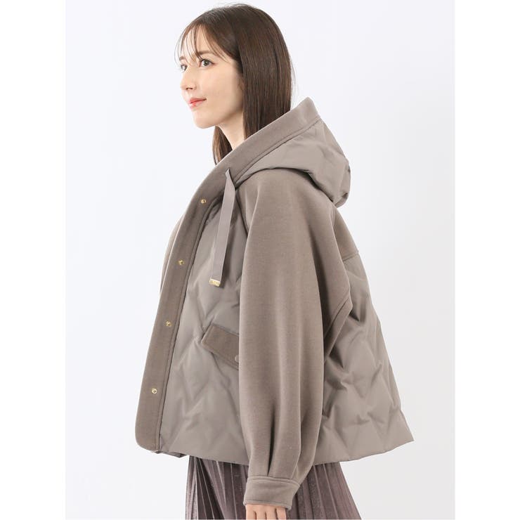 メルトン切替 ステッチレスダウン | TAKA-Q WOMEN | 詳細画像15 