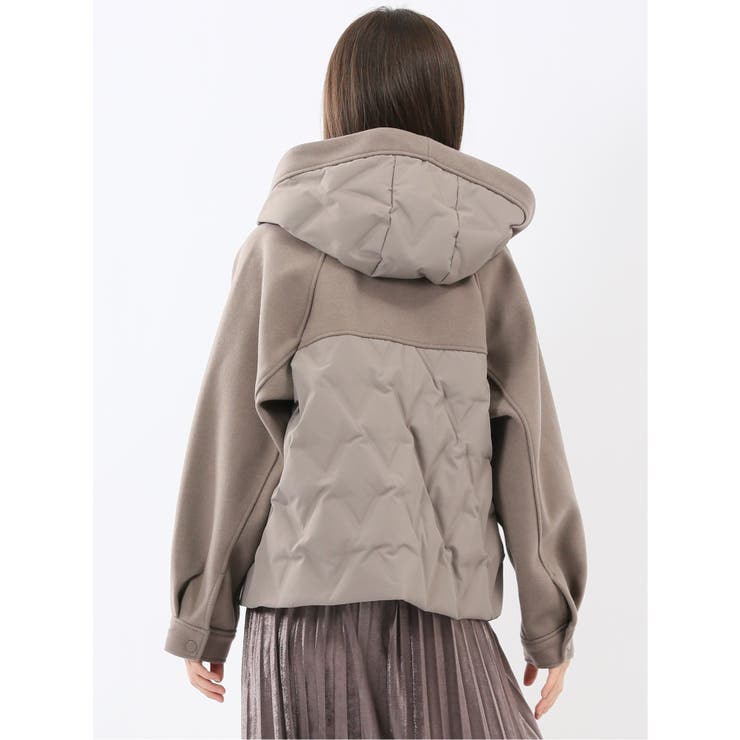 メルトン切替 ステッチレスダウン | TAKA-Q WOMEN | 詳細画像16 