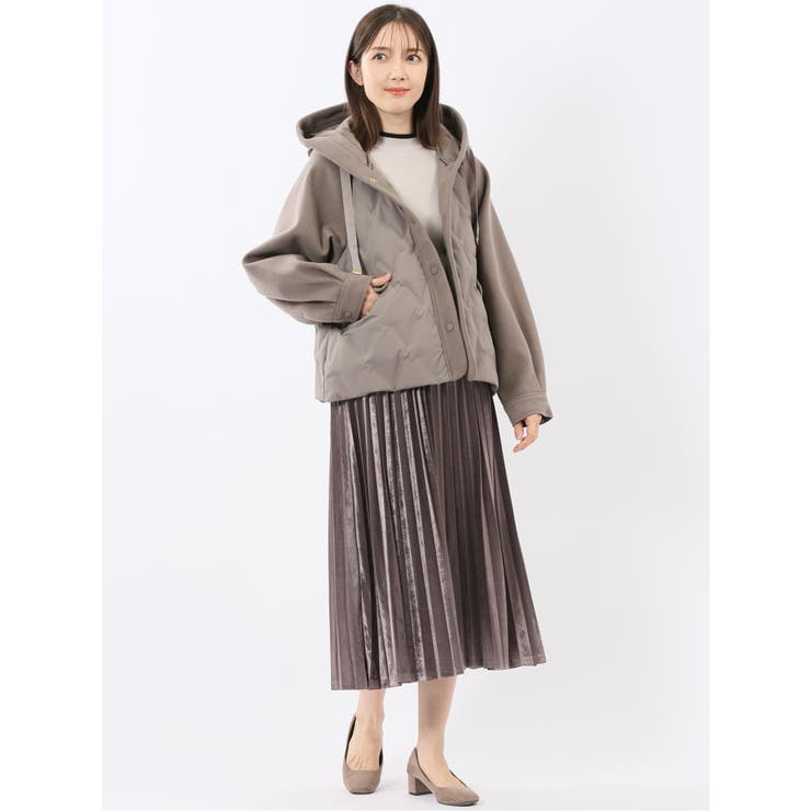 メルトン切替 ステッチレスダウン | TAKA-Q WOMEN | 詳細画像18 