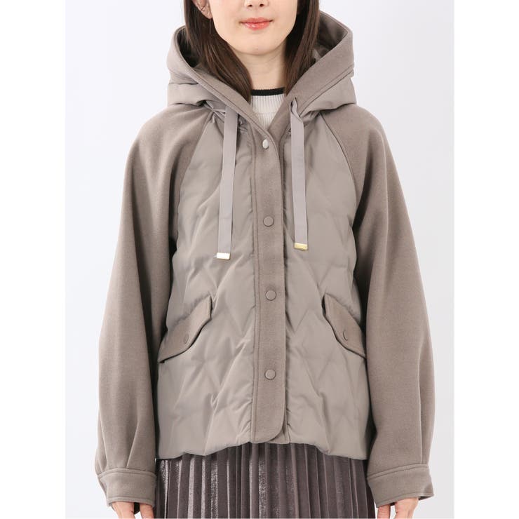 メルトン切替 ステッチレスダウン | TAKA-Q WOMEN | 詳細画像19 