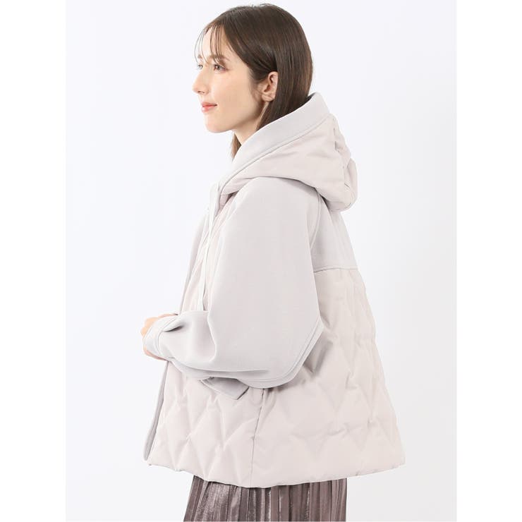 メルトン切替 ステッチレスダウン | TAKA-Q WOMEN | 詳細画像2 