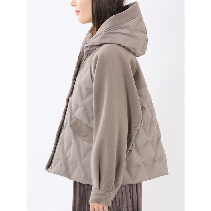 メルトン切替 ステッチレスダウン | TAKA-Q WOMEN | 詳細画像20 