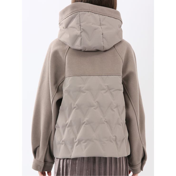 メルトン切替 ステッチレスダウン | TAKA-Q WOMEN | 詳細画像21 