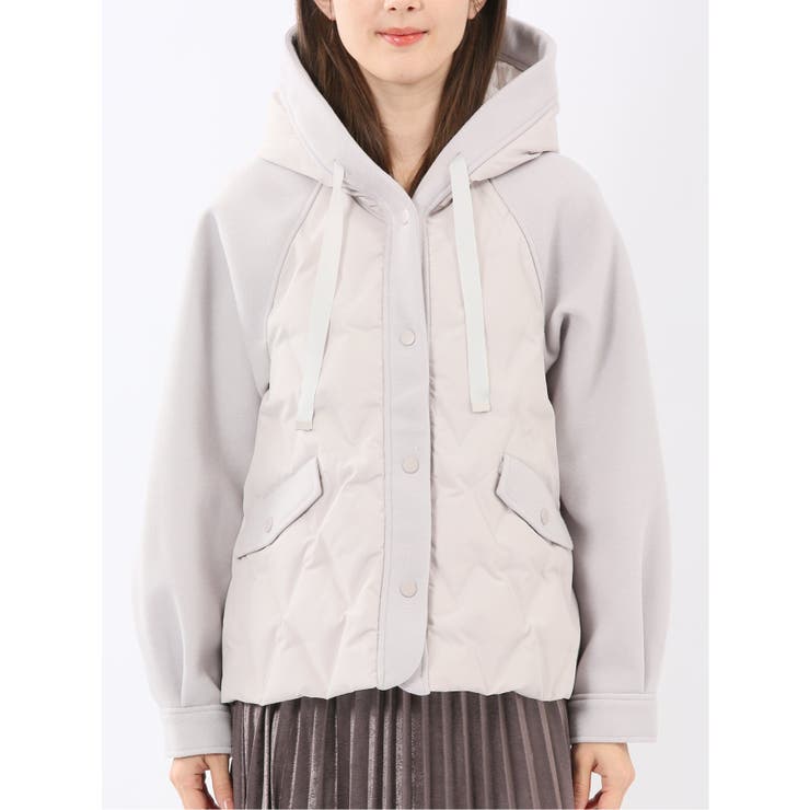 メルトン切替 ステッチレスダウン | TAKA-Q WOMEN | 詳細画像6 