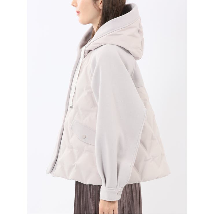 メルトン切替 ステッチレスダウン | TAKA-Q WOMEN | 詳細画像7 