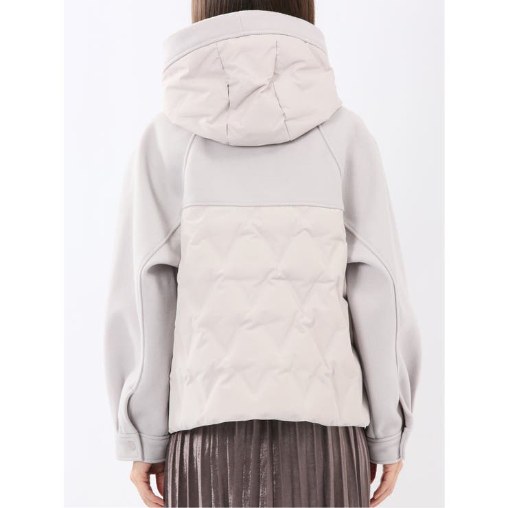 メルトン切替 ステッチレスダウン | TAKA-Q WOMEN | 詳細画像8 