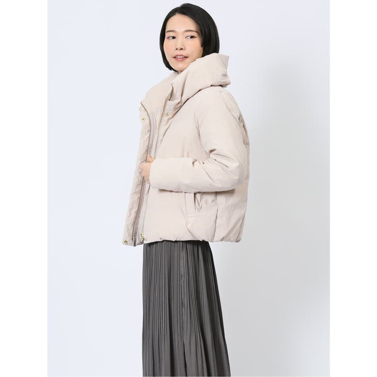 マイクロタフタ シームレスショートダウン[品番：TKQJ0024114]｜TAKA-Q