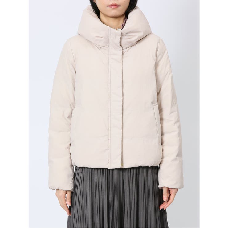 マイクロタフタ シームレスショートダウン[品番：TKQJ0024114]｜TAKA-Q