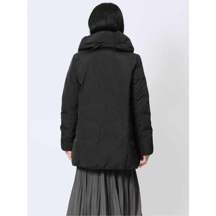 マイクロタフタ シームレスハーフダウン[品番：TKQJ0024218