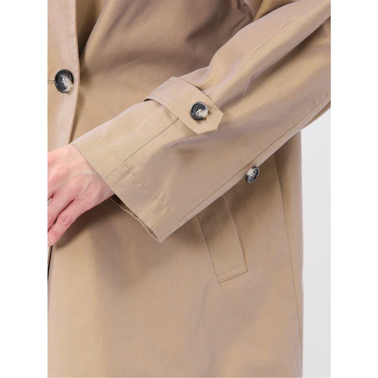 スタンドカラー ダブルトレンチコート | TAKA-Q WOMEN | 詳細画像10 