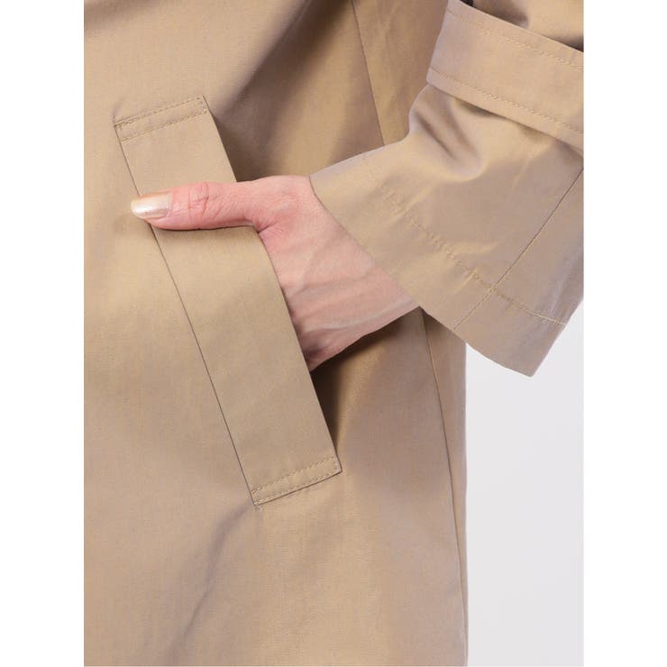 スタンドカラー ダブルトレンチコート | TAKA-Q WOMEN | 詳細画像11 