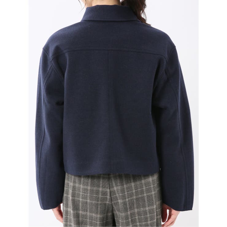 起毛 ショートブルゾン | TAKA-Q WOMEN | 詳細画像30 