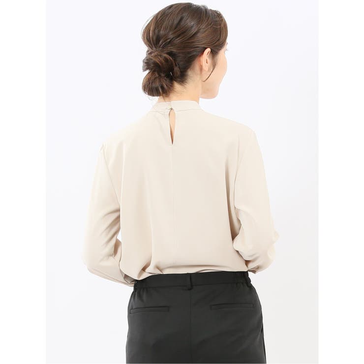 ボウタイ 長袖プルオーバーブラウス | TAKA-Q WOMEN | 詳細画像23 