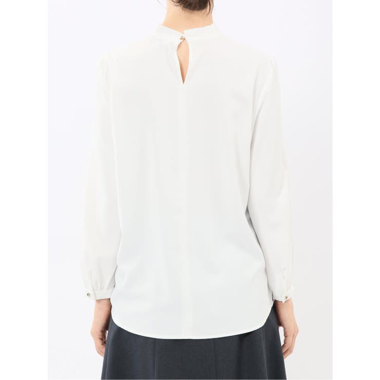 ボウタイ 長袖プルオーバーブラウス | TAKA-Q WOMEN | 詳細画像8 