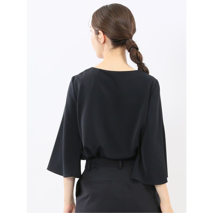 ピンタック 7分袖プルオーバーブラウス | TAKA-Q WOMEN | 詳細画像41 