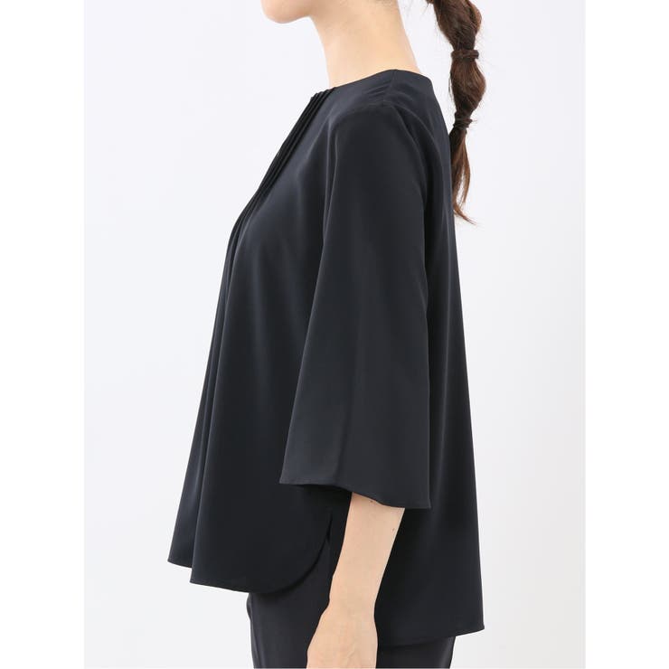 ピンタック 7分袖プルオーバーブラウス | TAKA-Q WOMEN | 詳細画像45 