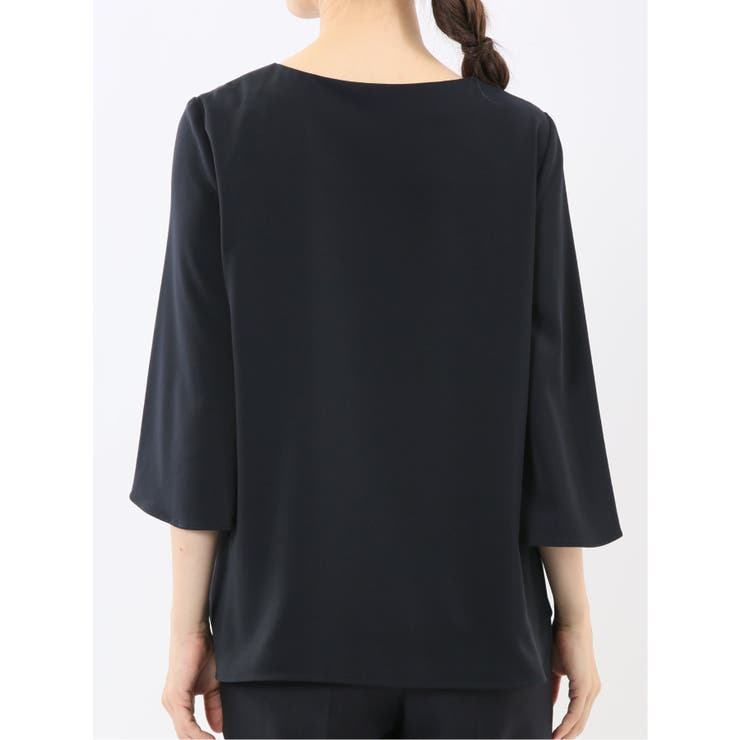 ピンタック 7分袖プルオーバーブラウス | TAKA-Q WOMEN | 詳細画像46 