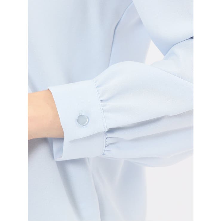 ボウタイ 長袖プルオーバーブラウス | TAKA-Q WOMEN | 詳細画像21 