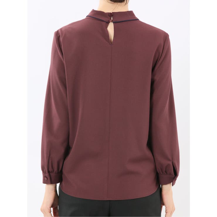 ボウタイ 長袖プルオーバーブラウス | TAKA-Q WOMEN | 詳細画像28 