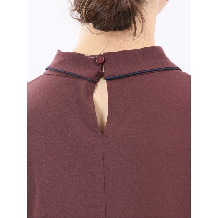 ボウタイ 長袖プルオーバーブラウス | TAKA-Q WOMEN | 詳細画像30 