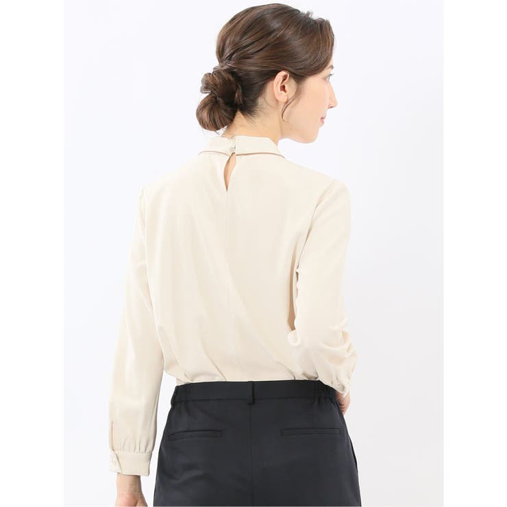 ボウタイ 長袖プルオーバーブラウス | TAKA-Q WOMEN | 詳細画像33 