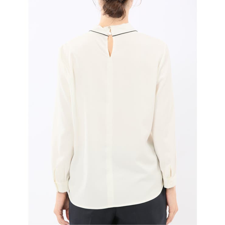 ボウタイ 長袖プルオーバーブラウス | TAKA-Q WOMEN | 詳細画像8 