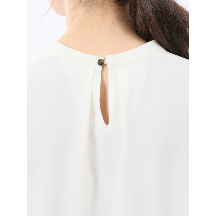 ラッフルフリル 7分袖 プルオーバー ブラウス | TAKA-Q WOMEN | 詳細画像10 