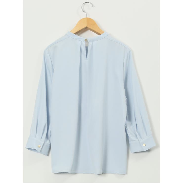 ラッフルフリル 7分袖 プルオーバー ブラウス | TAKA-Q WOMEN | 詳細画像12 