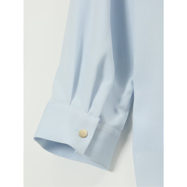 ラッフルフリル 7分袖 プルオーバー ブラウス | TAKA-Q WOMEN | 詳細画像14 