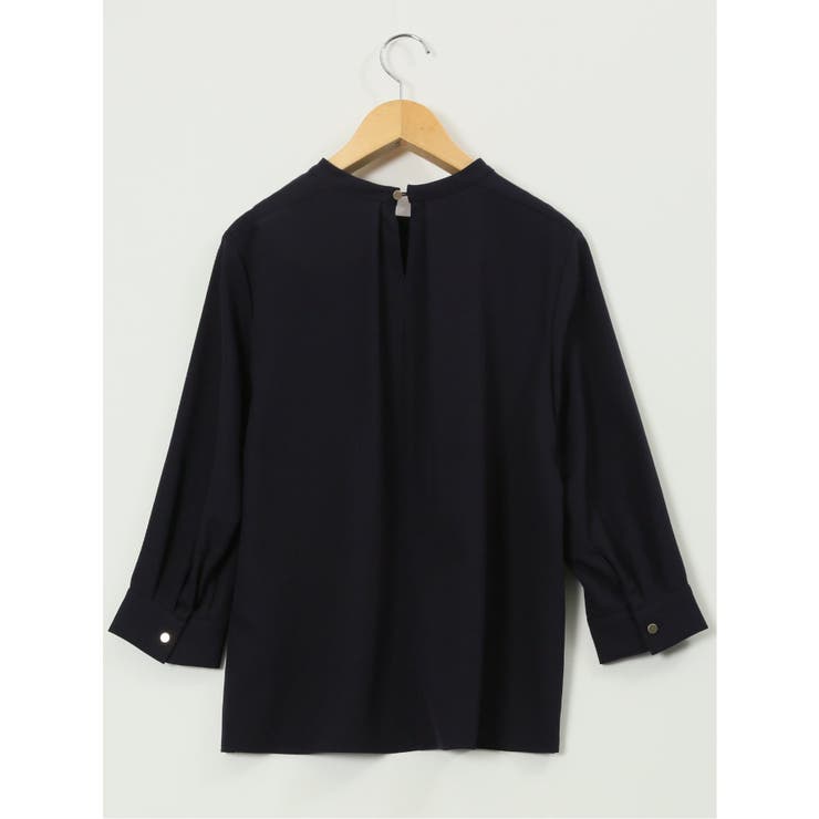 ラッフルフリル 7分袖 プルオーバー ブラウス | TAKA-Q WOMEN | 詳細画像16 