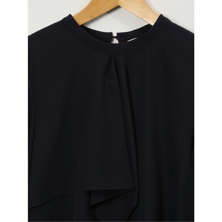 ラッフルフリル 7分袖 プルオーバー ブラウス | TAKA-Q WOMEN | 詳細画像17 