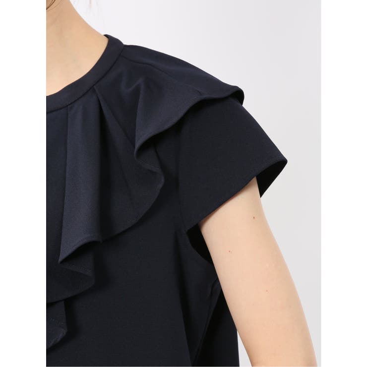 フリル ノースリーブブラウス | TAKA-Q WOMEN | 詳細画像30 