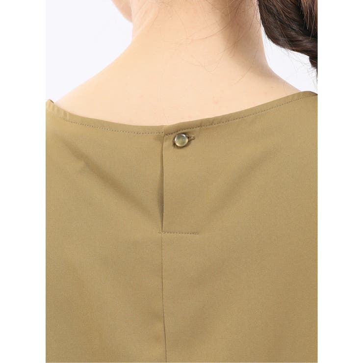 パイピングフリル 長袖プルオーバーブラウス | TAKA-Q WOMEN | 詳細画像29 