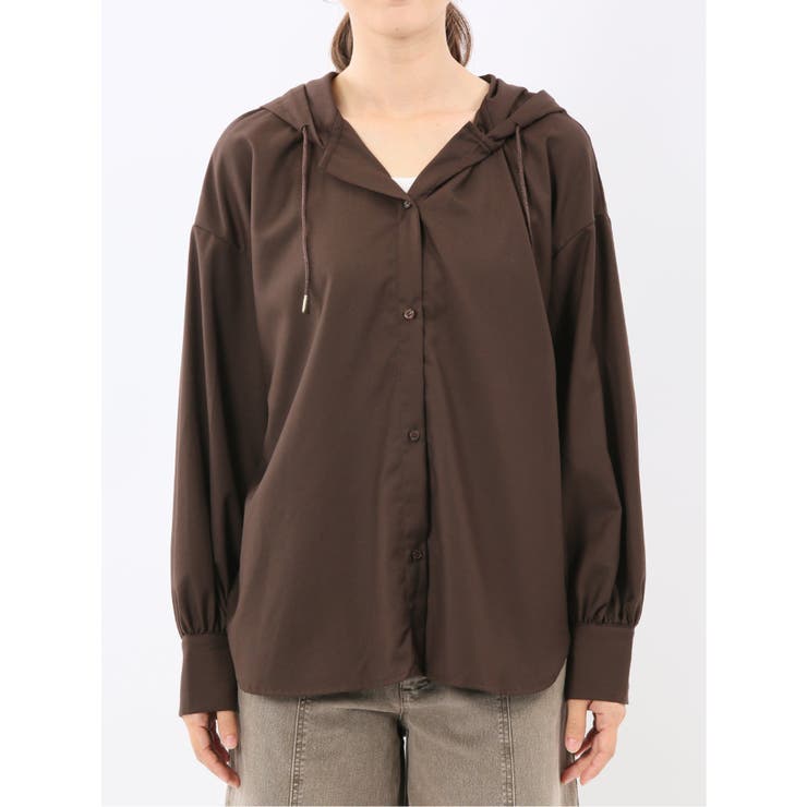 マイクロサキソニー シャツアウター | TAKA-Q WOMEN | 詳細画像15 