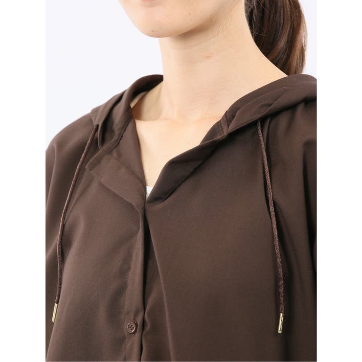 マイクロサキソニー シャツアウター | TAKA-Q WOMEN | 詳細画像18 