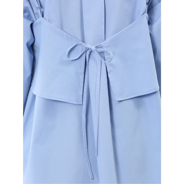 ビスチェ&レギュラーカラー長袖シャツ アンサンブル | TAKA-Q WOMEN | 詳細画像21 