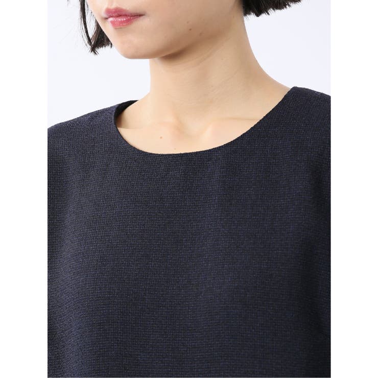 ツイードペプラム 長袖プルオーバーブラウス(セットアップ可能) | TAKA-Q WOMEN | 詳細画像35 