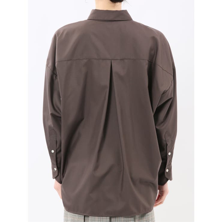 レギュラーカラー 長袖コクーンブラウス | TAKA-Q WOMEN | 詳細画像8 